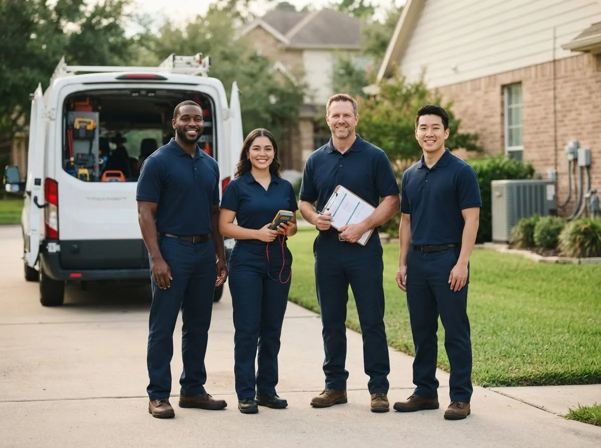 Certified HVAC technician near Hodgen, OK